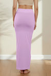Zivame All Day Seamless Mermaid Saree Shapewear With Removable Drawcord - Winsome Orchid — thumbnail 3